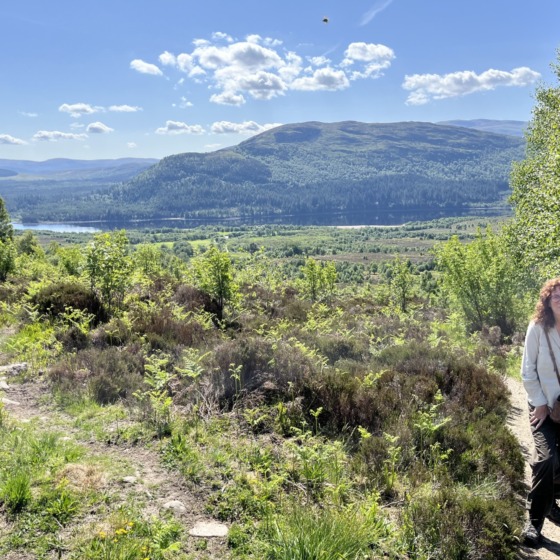 View over Loch Laggan